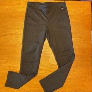 Calvin Klein power stretch skinny legging grey tweed size M